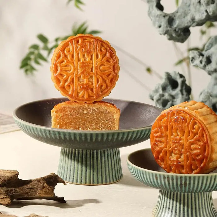 Yotime Elegant Food Autumn Painting Mooncake Gift Box, 6 pieces 12.69 oz Yotime