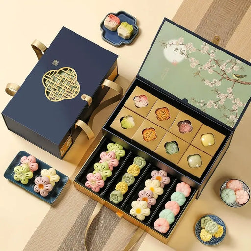 Yotime Gilded Moon Reflection Mooncake Gift Box, 26pcs 1045g Yotime
