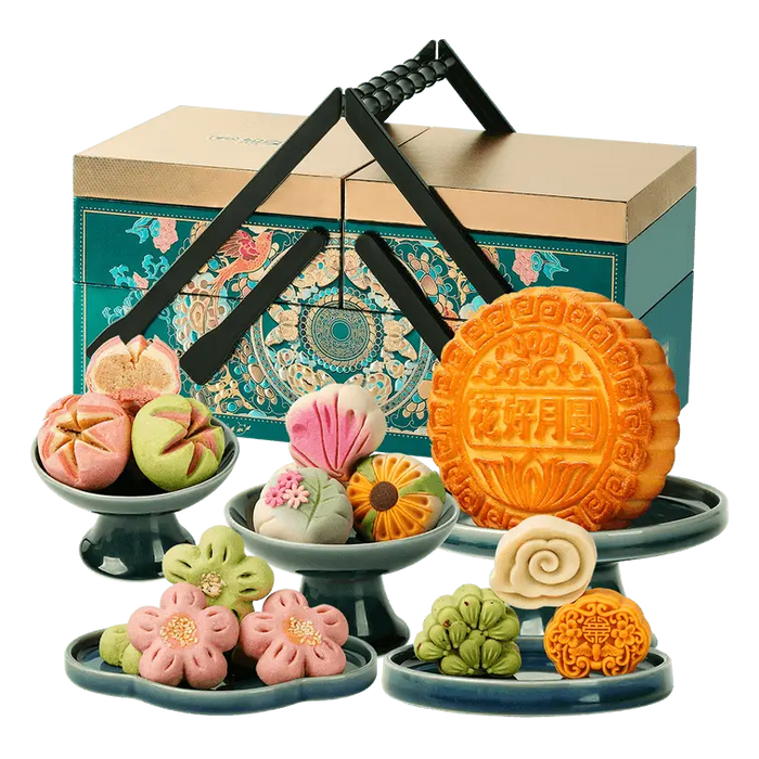Yotime Magnificent Era Premium Moon Mooncake Pastry Gift Box, 21pcs 44.44 oz Yotime