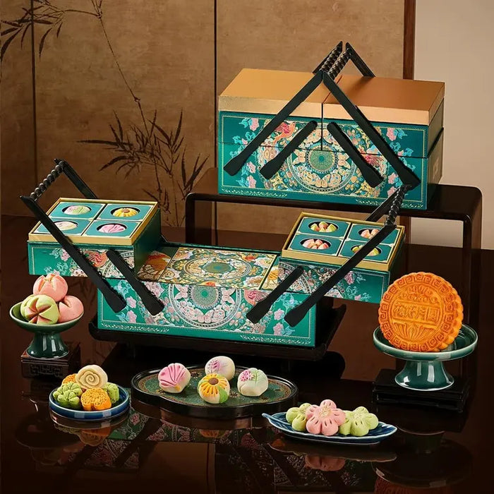 Yotime Magnificent Era Premium Moon Mooncake Pastry Gift Box, 21pcs 44.44 oz Yotime