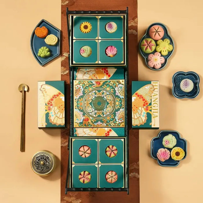 Yotime Magnificent Era Premium Moon Mooncake Pastry Gift Box, 21pcs 44.44 oz Yotime
