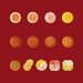 Yotime Mid-Autumn Festival Classic Traditional Gathering Fortune Mooncake Gift Box, 21pcs 1230g Yotime