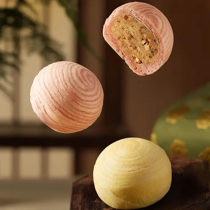 Yotime Moonlight Chinese-Style Triple-Layer Mooncake &amp; Pastry Gift Box, 16 Flavors, 28pcs, 1095g Yotime