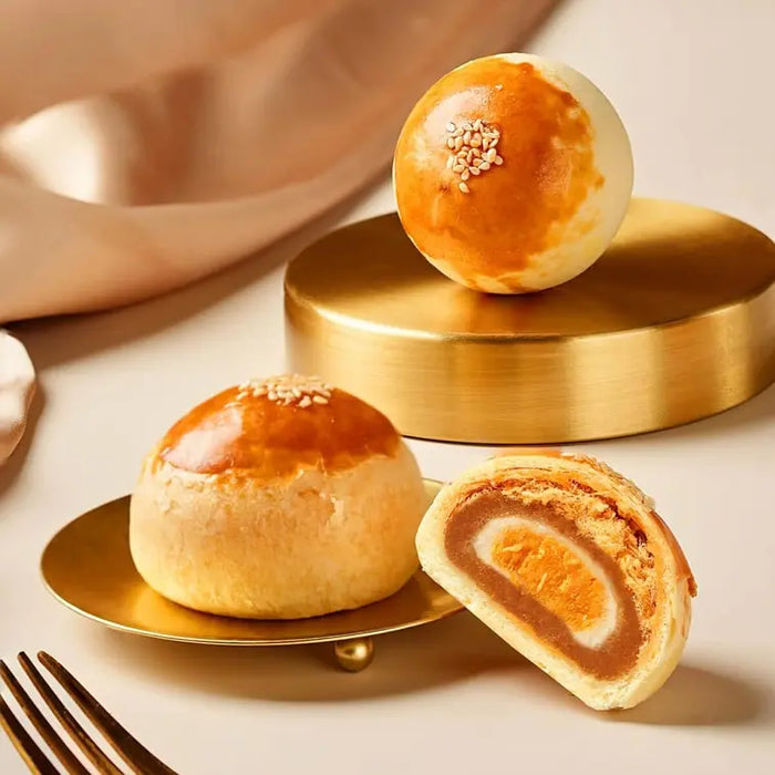 Yotime Perfect Egg Yolk Pastry Gift Mooncake Box, 8 pieces 16.04 oz Yotime