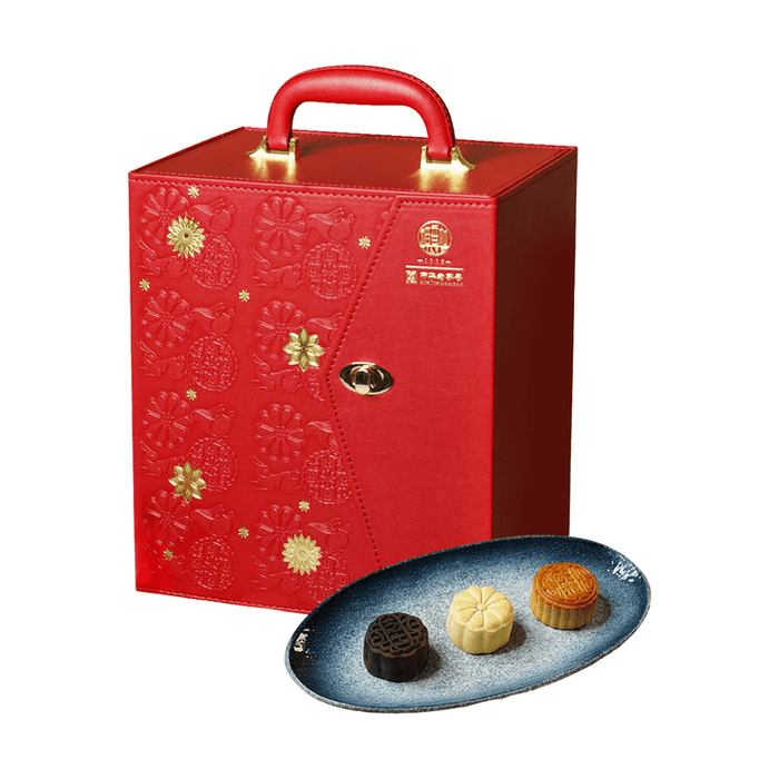 Dao Xiang Cun Bright Moonlight Mooncake Gift Set, 12 Flavor 18 Pieces