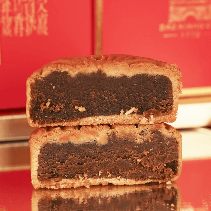 Assorted Mooncake and Egg Yolk Shortcake Gift Box - Traditional Beijing style, 9 Flavors, 16 Pieces